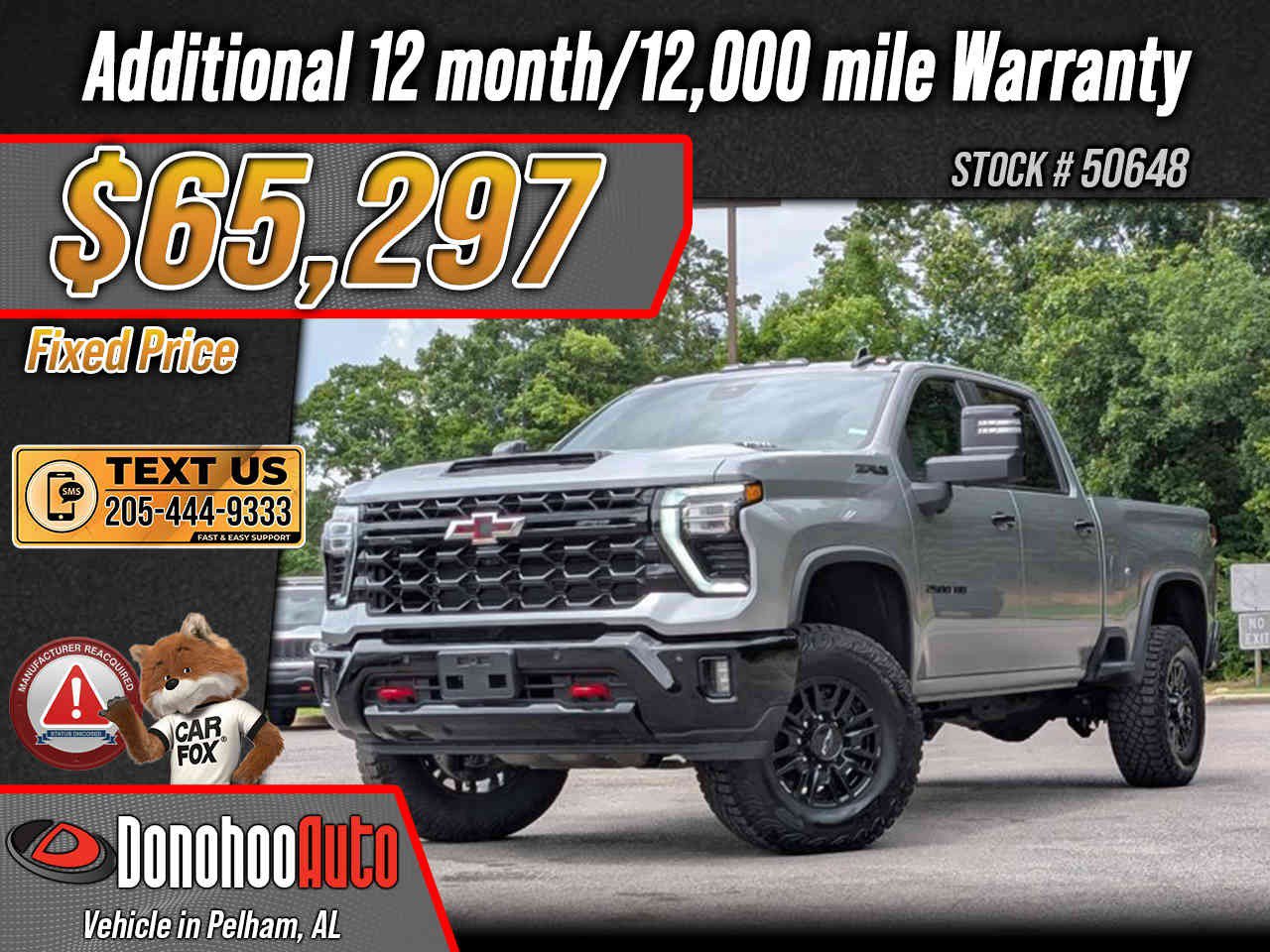 Used 2025 Chevrolet Silverado 2500 ZR2 w/ LPO, Dark Essentials Package