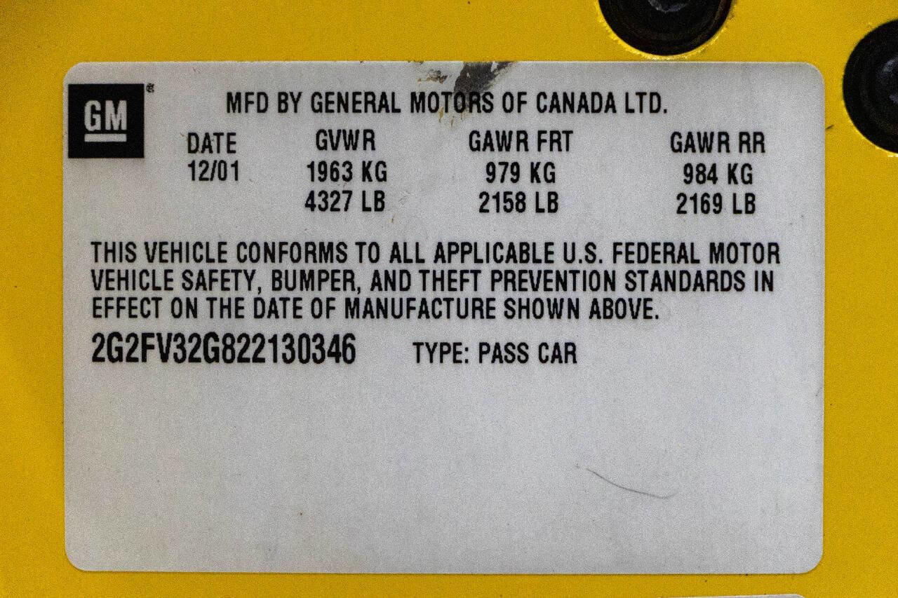 Used 2002 Pontiac Firebird Trans Am image 27