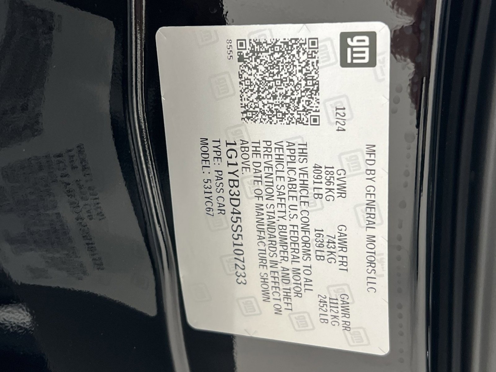 Used 2025 Chevrolet Corvette Stingray w/ Battery Protection Package image 24