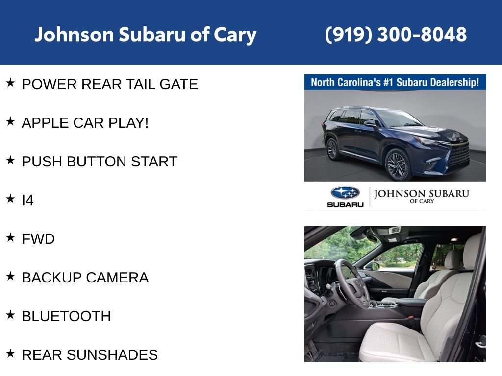 Used 2025 Lexus TX 350 FWD w/ Technology Package image 12