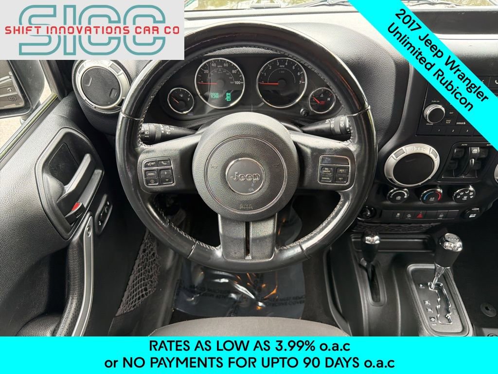Used 2017 Jeep Wrangler Unlimited Rubicon w/ Connectivity Group AWD/4WD image 14