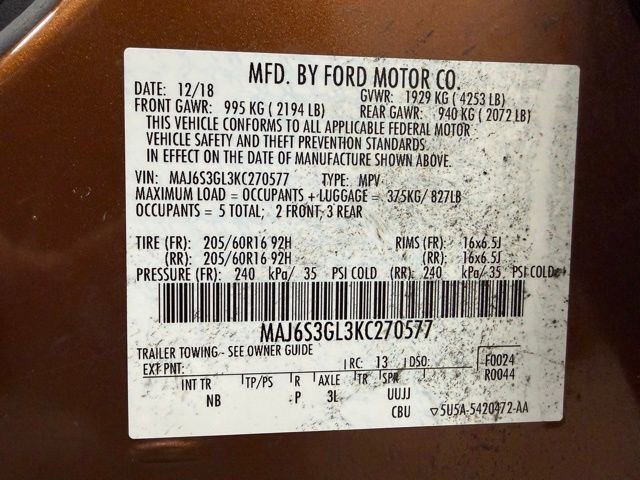 Used 2019 Ford EcoSport SE image 28