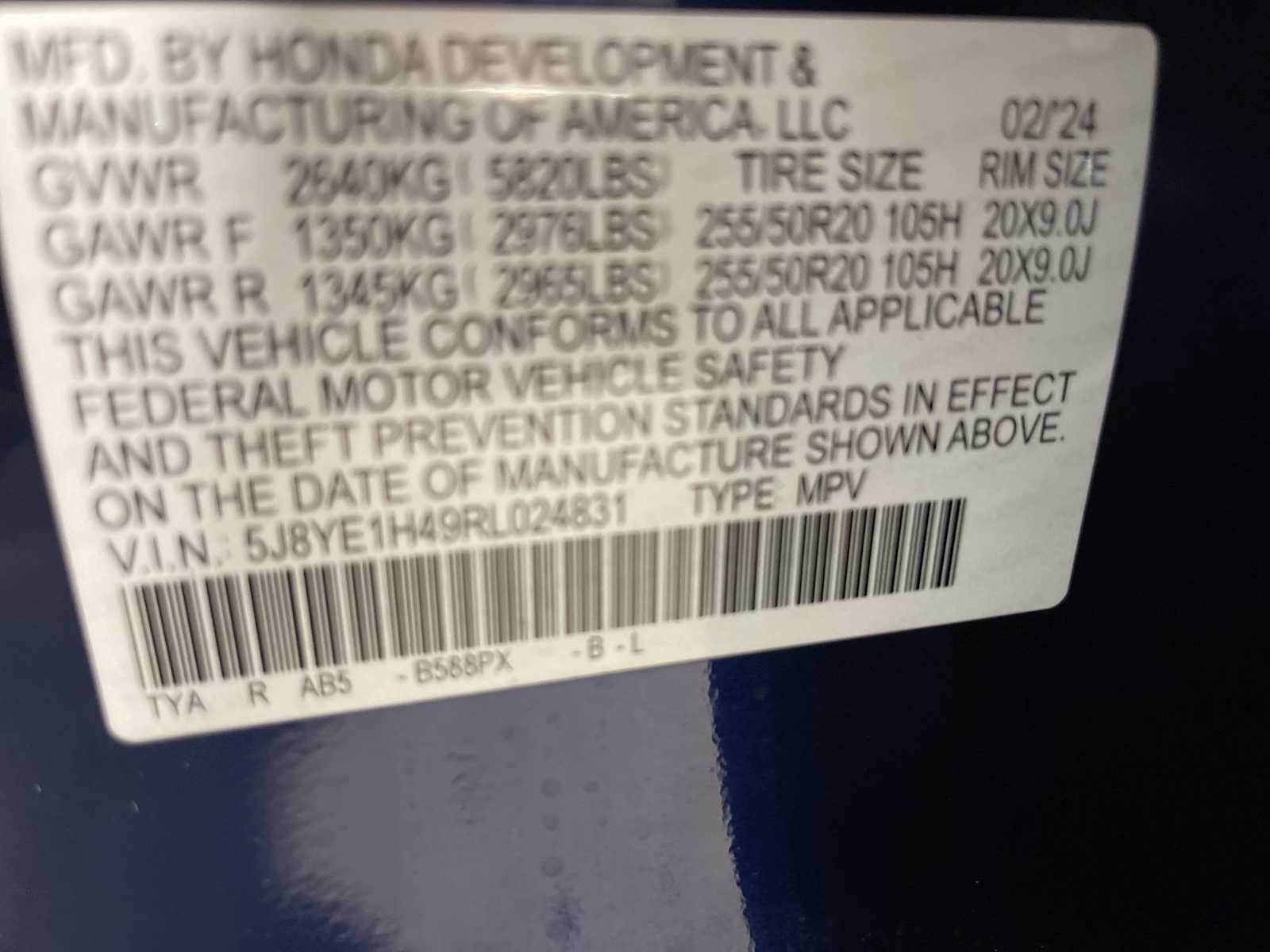 Used 2024 Acura MDX w/ Technology Package AWD/4WD image 21