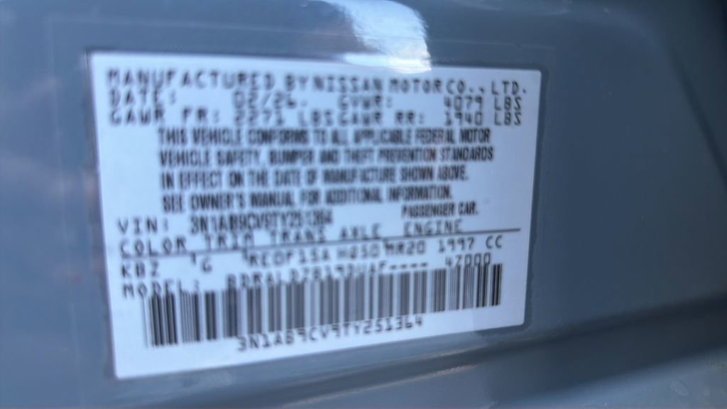 New 2026 Nissan Sentra SV FWD image 23