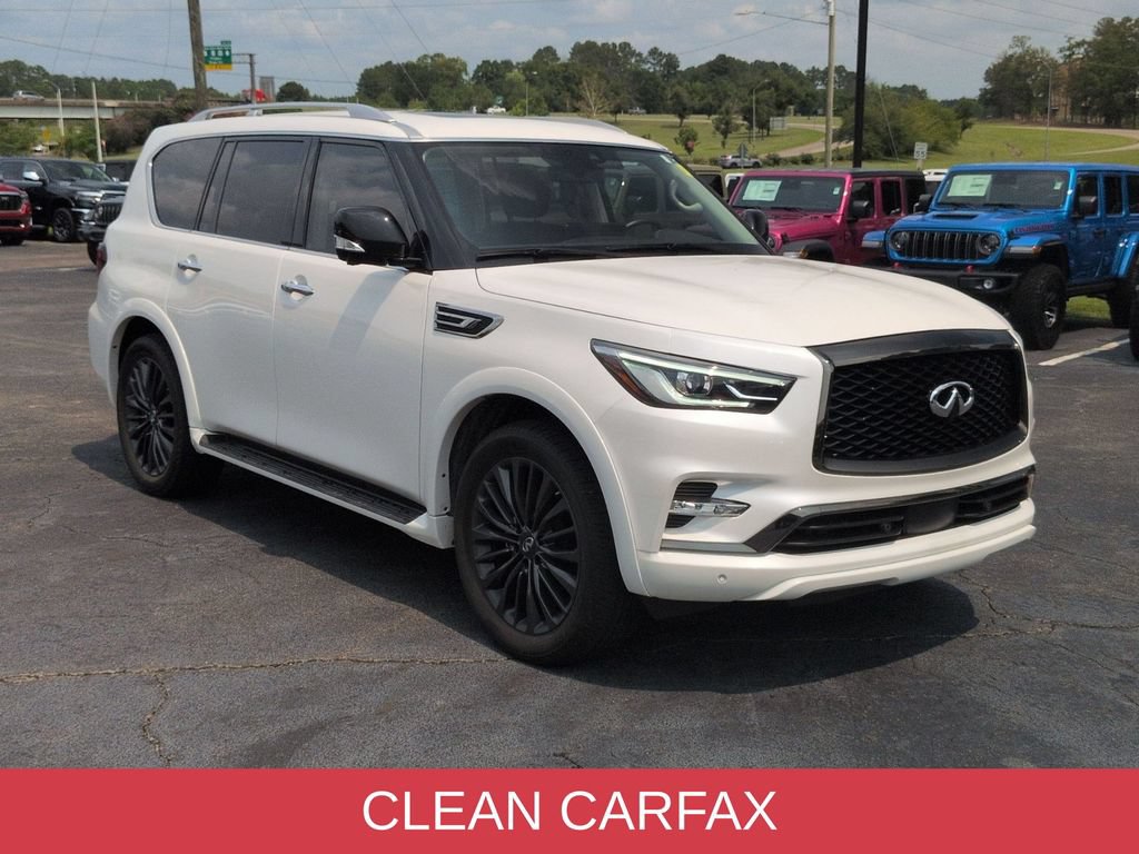 Used 2023 INFINITI QX80 Premium Select w/ Cargo Package AWD/4WD image 2