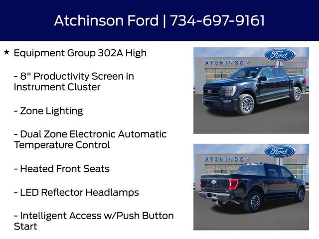 Certified 2023 Ford F150 XLT w/ Equipment Group 302A High image 17