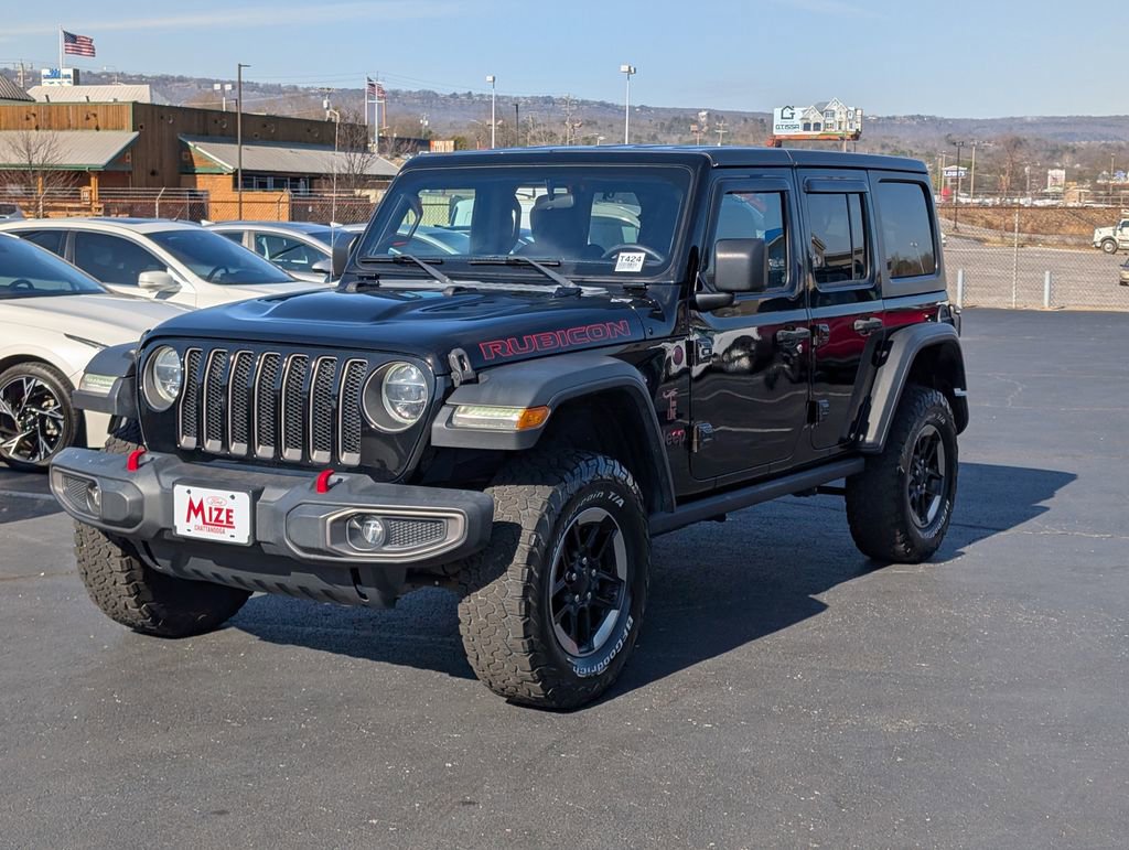 Used 2018 Jeep Wrangler Unlimited Rubicon w/ LED Lighting Group image 3