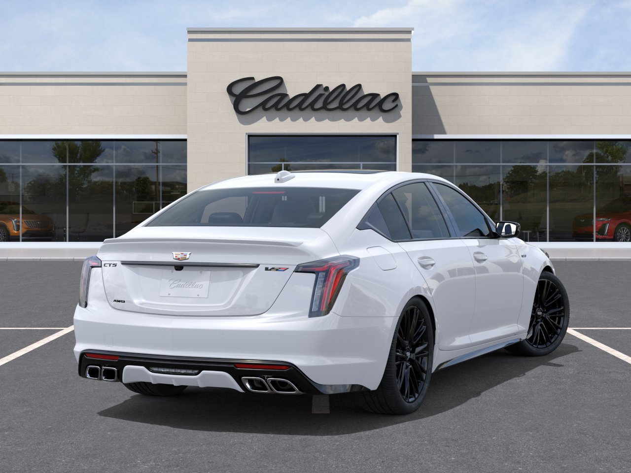 New 2026 Cadillac CT5 V w/ LPO, ONYX Package AWD/4WD image 4