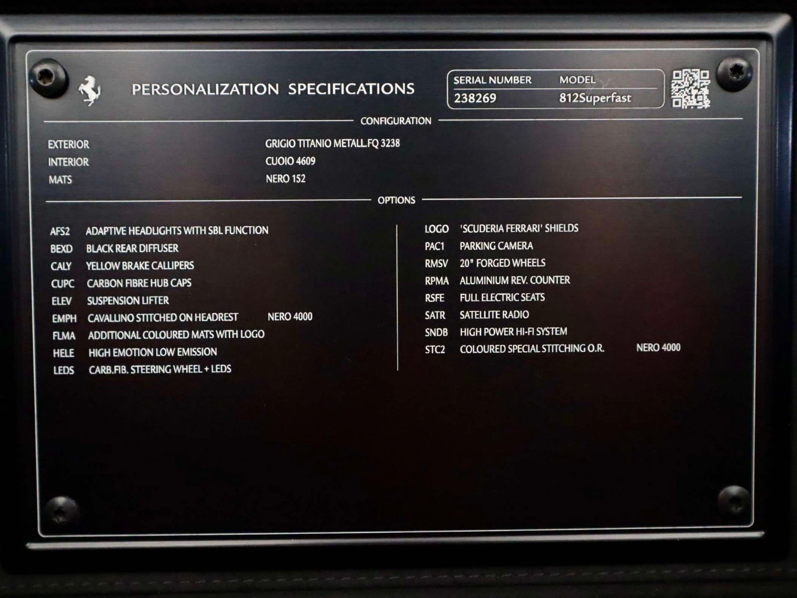 Certified 2019 Ferrari 812 Superfast RWD image 11