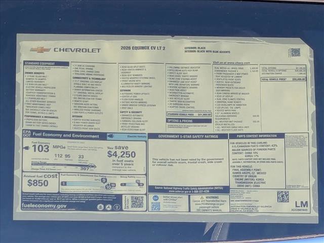 New 2026 Chevrolet Equinox EV LT image 18