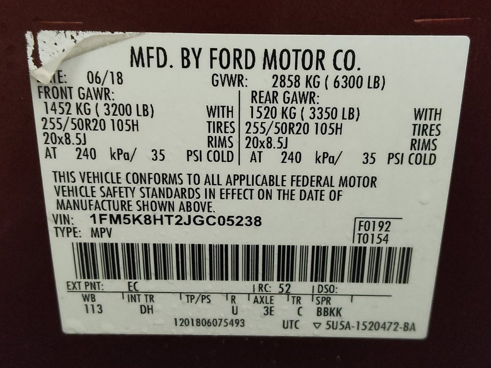 Used 2018 Ford Explorer Platinum AWD/4WD image 33