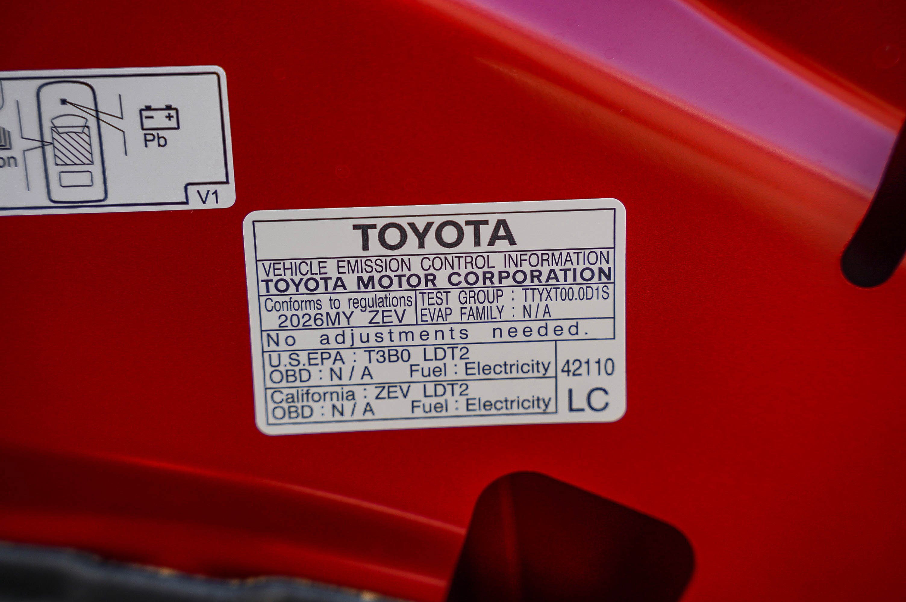 New 2026 Toyota bZ Limited image 15