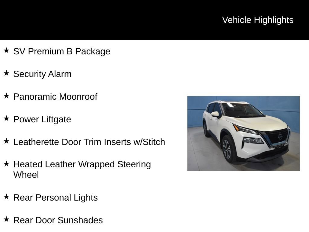 Certified 2023 Nissan Rogue SV w/ SV Premium B Package AWD/4WD image 35