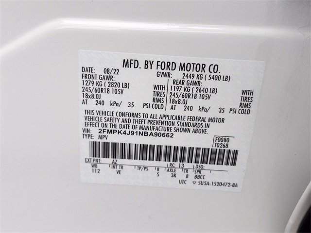 Certified 2022 Ford Edge SEL w/ Convenience Package image 32