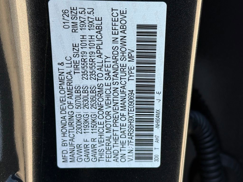 Certified 2026 Honda CR-V Sport Touring image 32