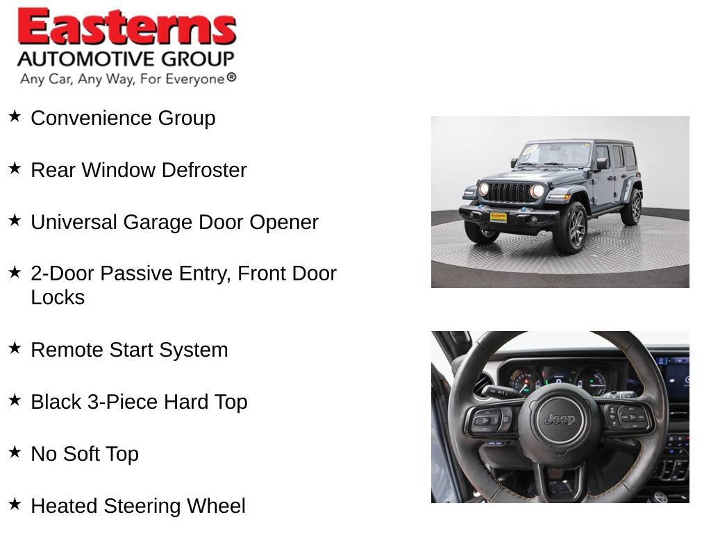 Used 2024 Jeep Wrangler Unlimited w/ Convenience Group AWD/4WD image 11
