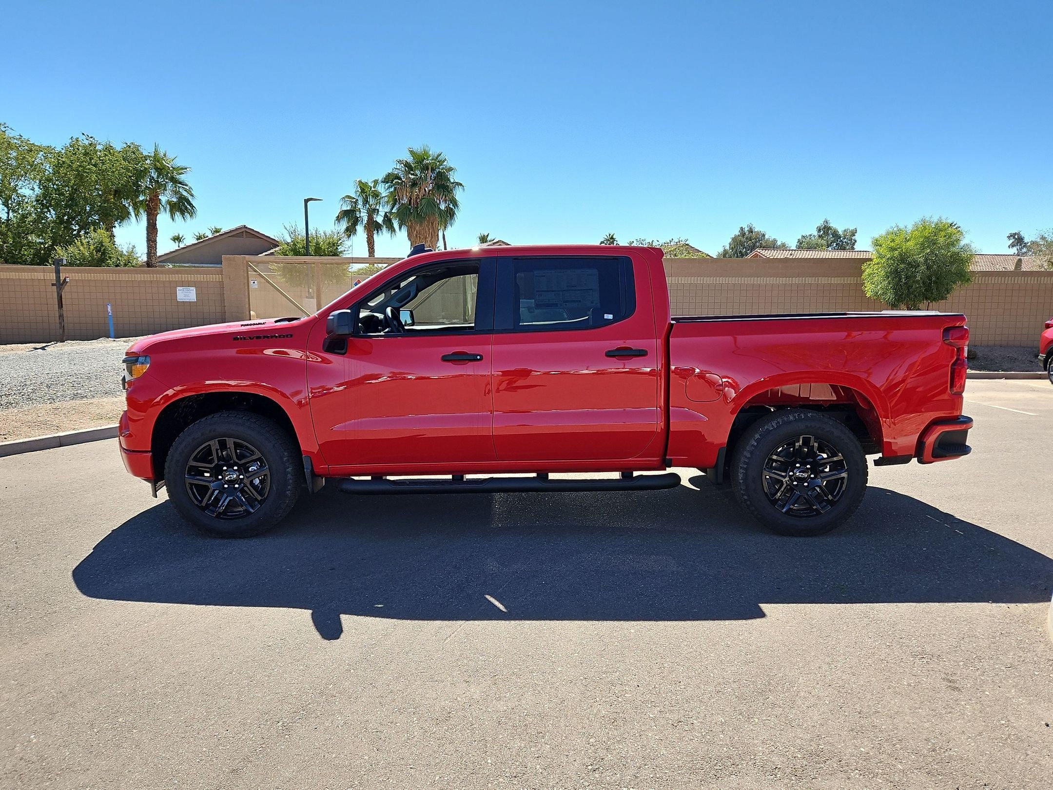 New 2026 Chevrolet Silverado 1500 Custom w/ Turbomax Blackout Package RWD image 11