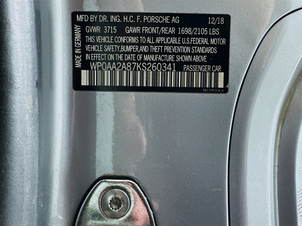 Used 2019 Porsche 718 Cayman RWD image 26