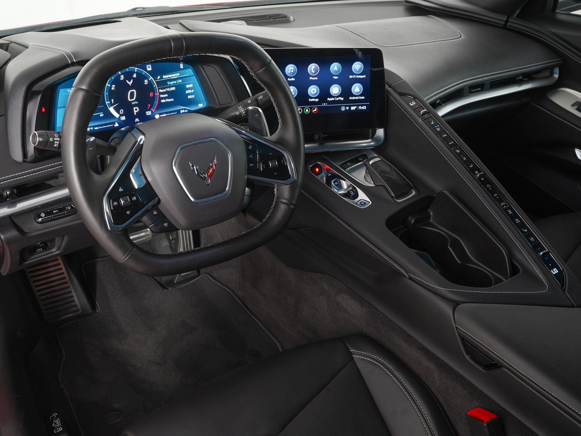 Used 2023 Chevrolet Corvette Stingray Preferred Cpe w/ Z51 Performance Package RWD image 13