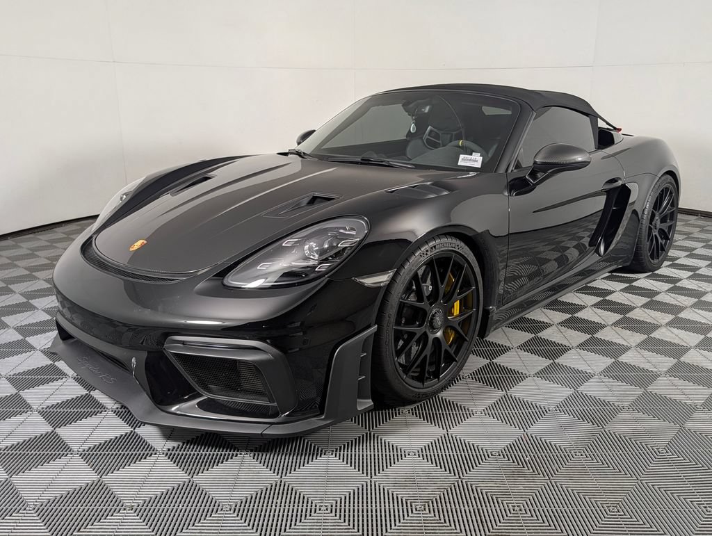 Certified 2024 Porsche 718 Boxster Spyder RS RWD video 1