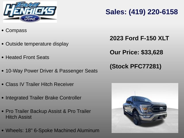 Used 2023 Ford F150 XLT w/ Equipment Group 302A High AWD/4WD image 36