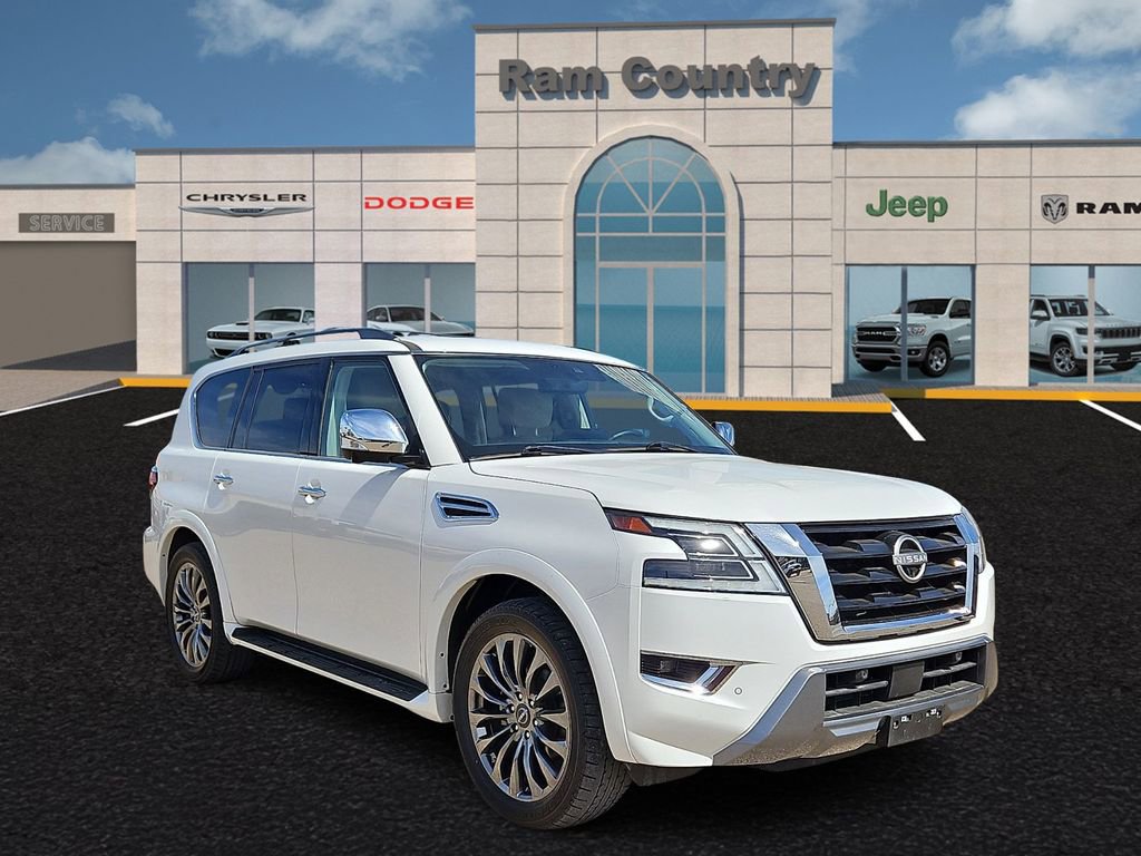 Used 2023 Nissan Armada Platinum w/ Captain's Chairs Package image 4