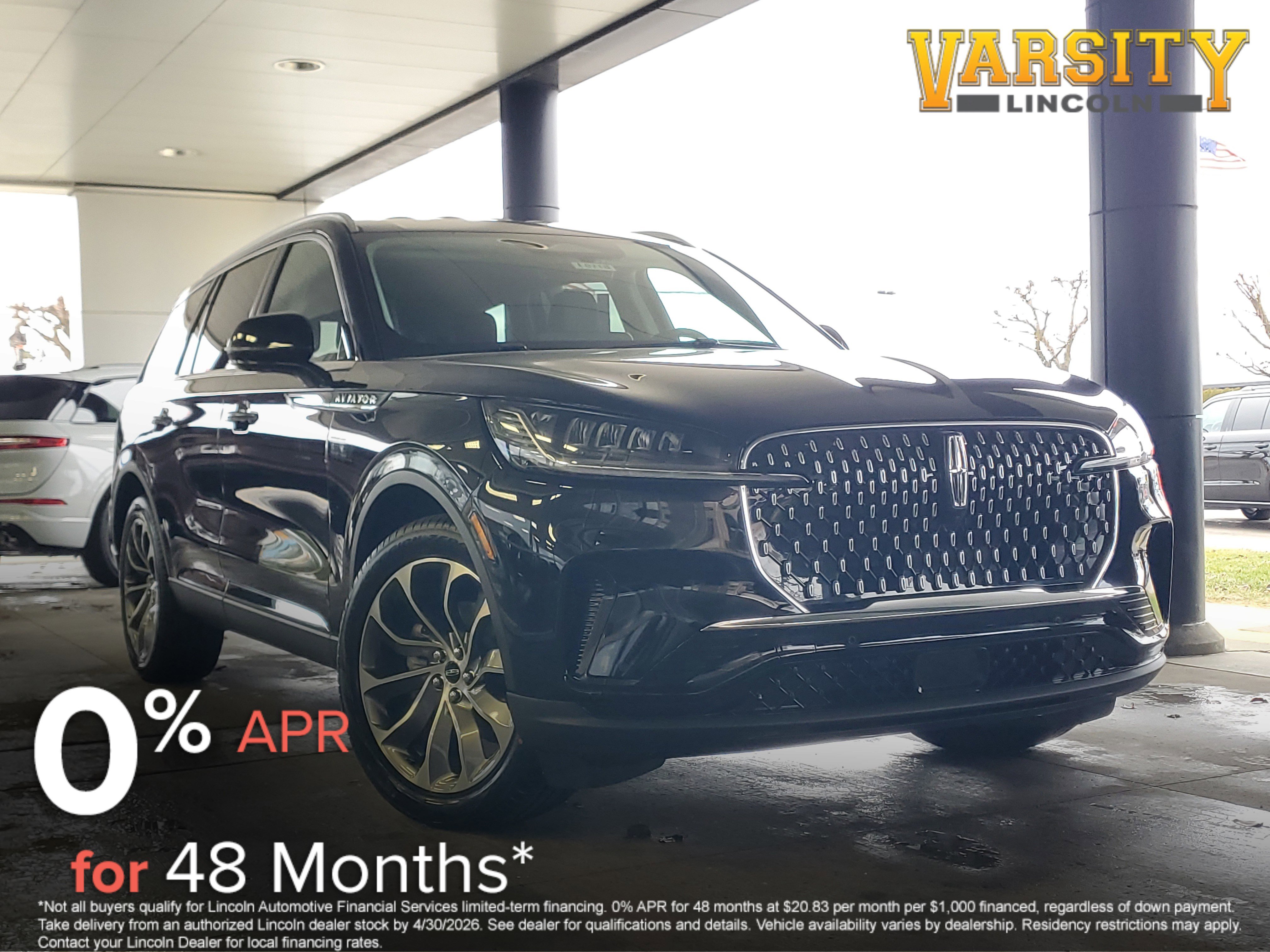 New 2026 Lincoln Aviator AWD