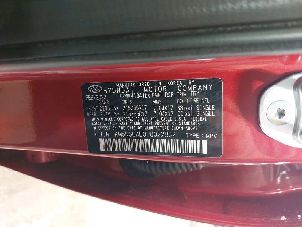 Certified 2023 Hyundai Kona SEL w/ Cargo Package image 34