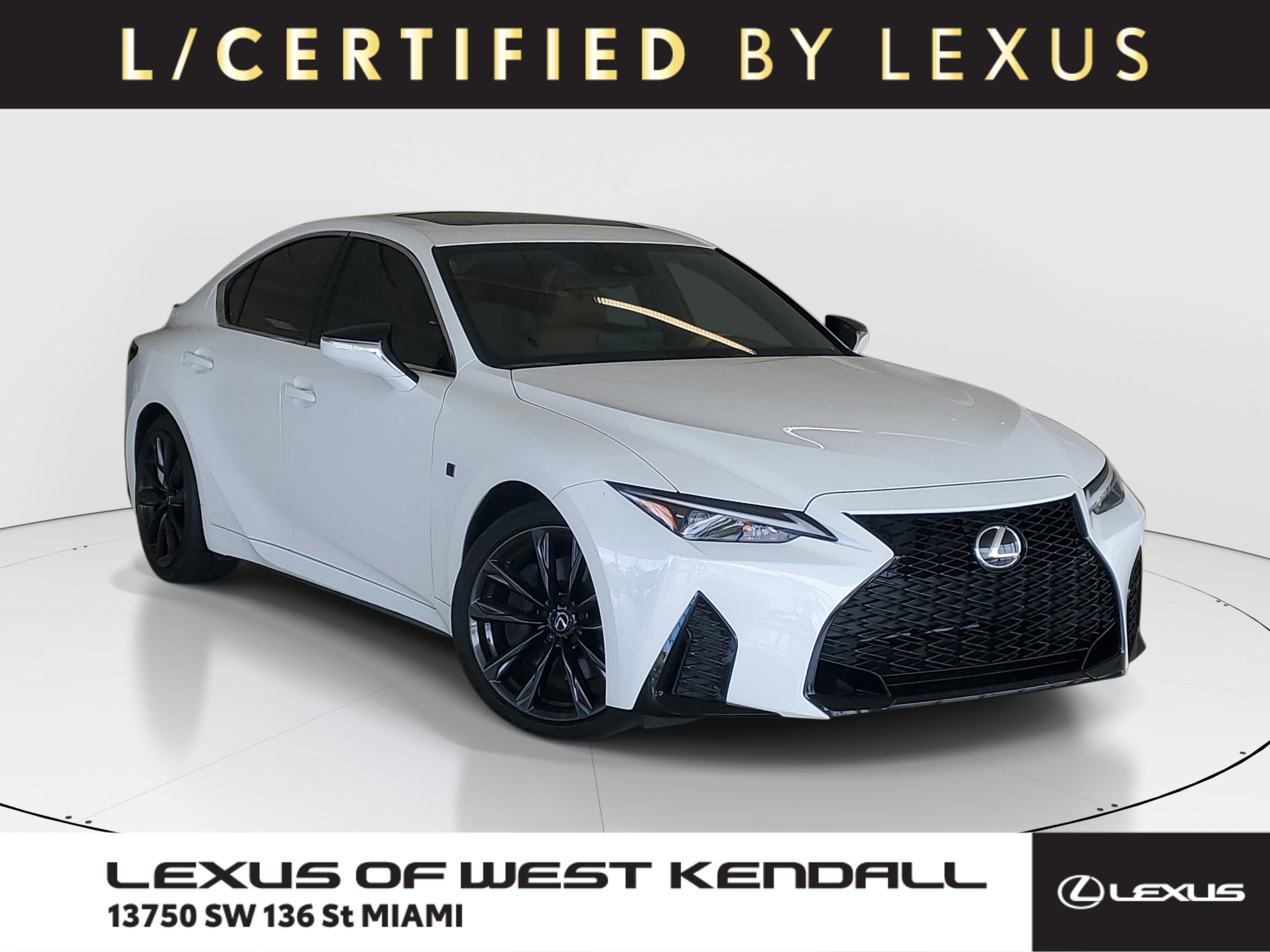 Used 2025 Lexus IS 350 F Sport w/ Accessory Package 2 RWD image 1