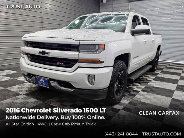 Used 2016 Chevrolet Silverado 1500 LT w/ All Star Edition AWD/4WD image 1