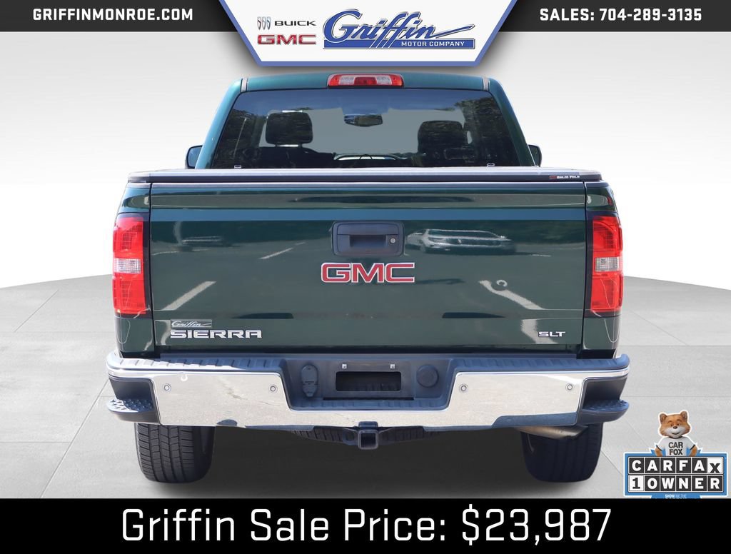 Used 2014 GMC Sierra 1500 SLT w/ SLT Crew Cab Value Package RWD image 4