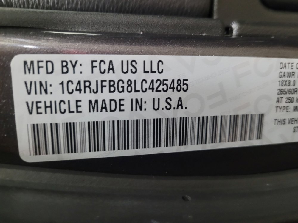 Used 2020 Jeep Grand Cherokee Limited w/ Luxury Group II image 33