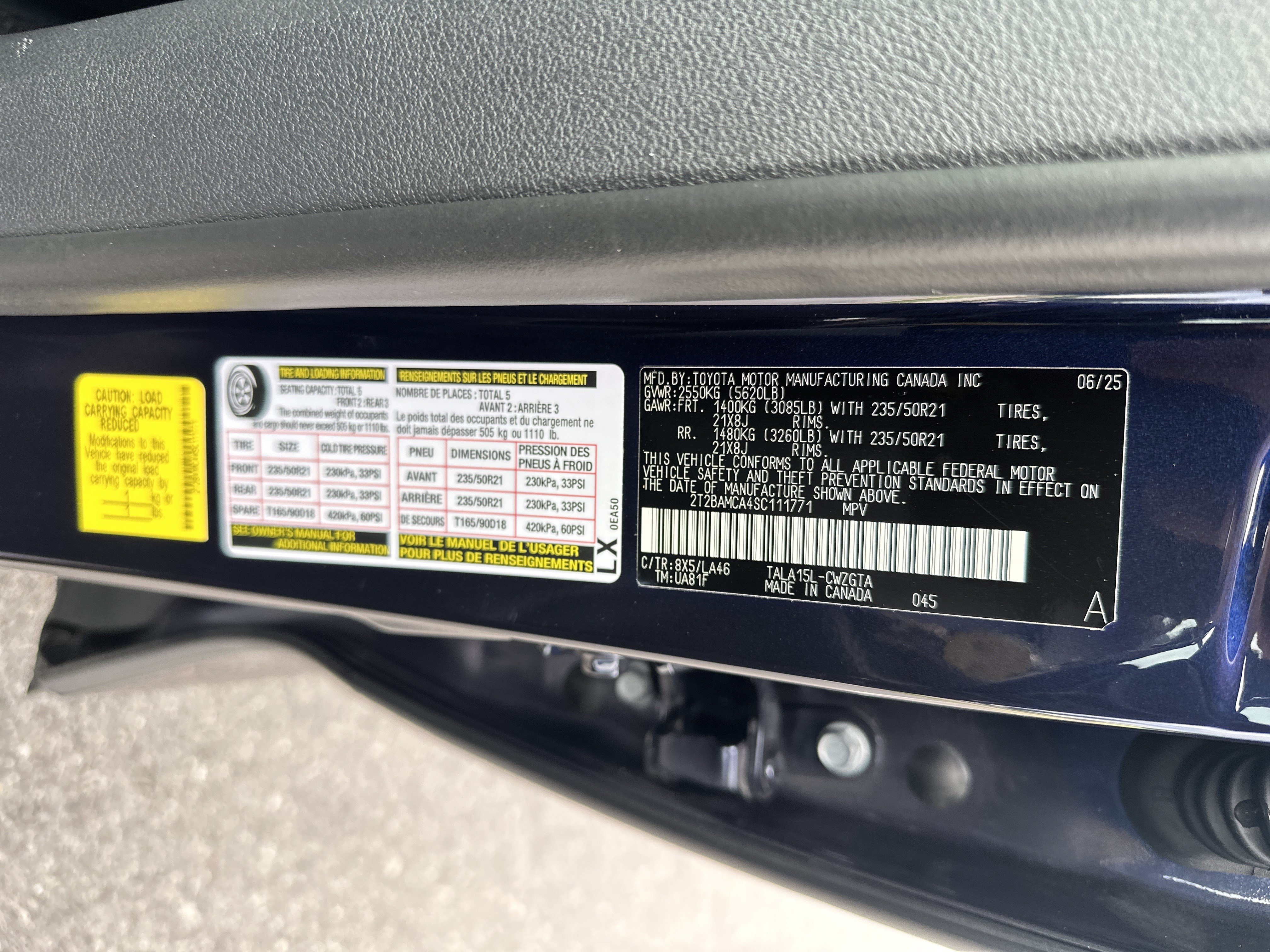 Certified 2025 Lexus RX 350 AWD w/ Convenience Package image 35