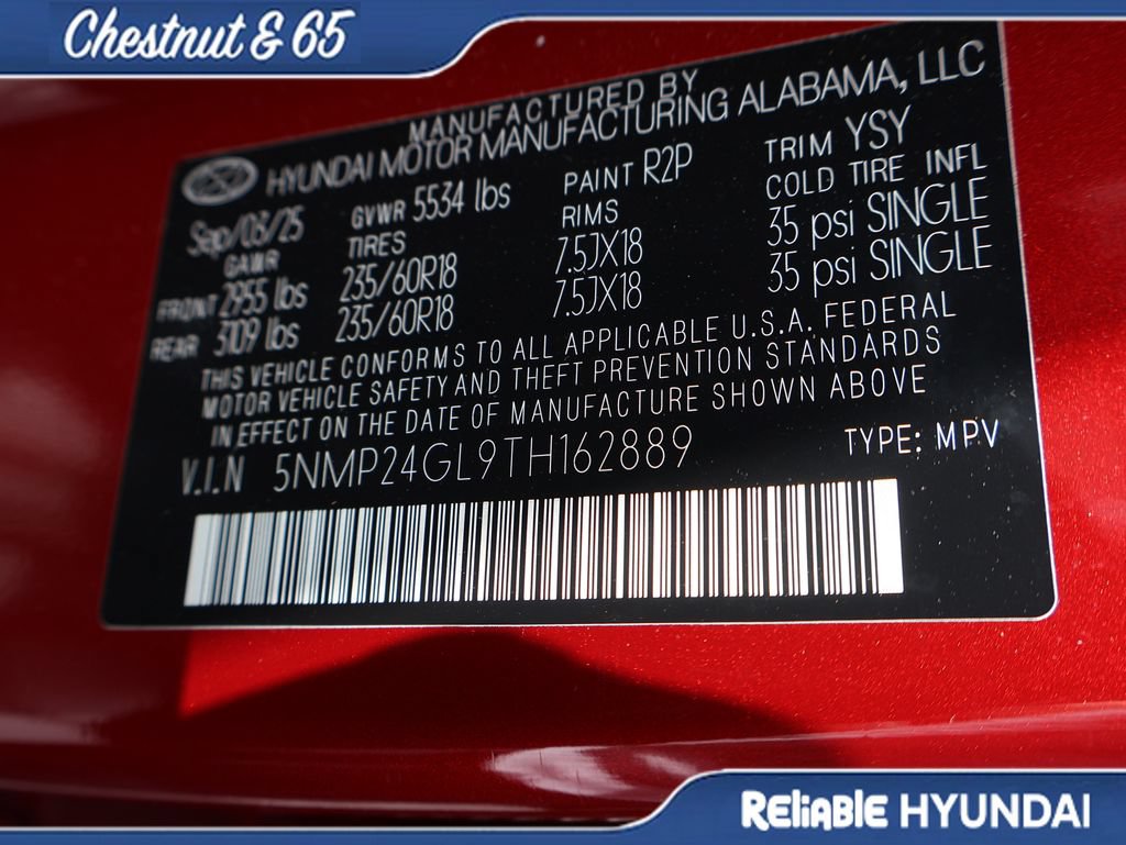 Certified 2026 Hyundai Santa Fe SEL FWD image 42