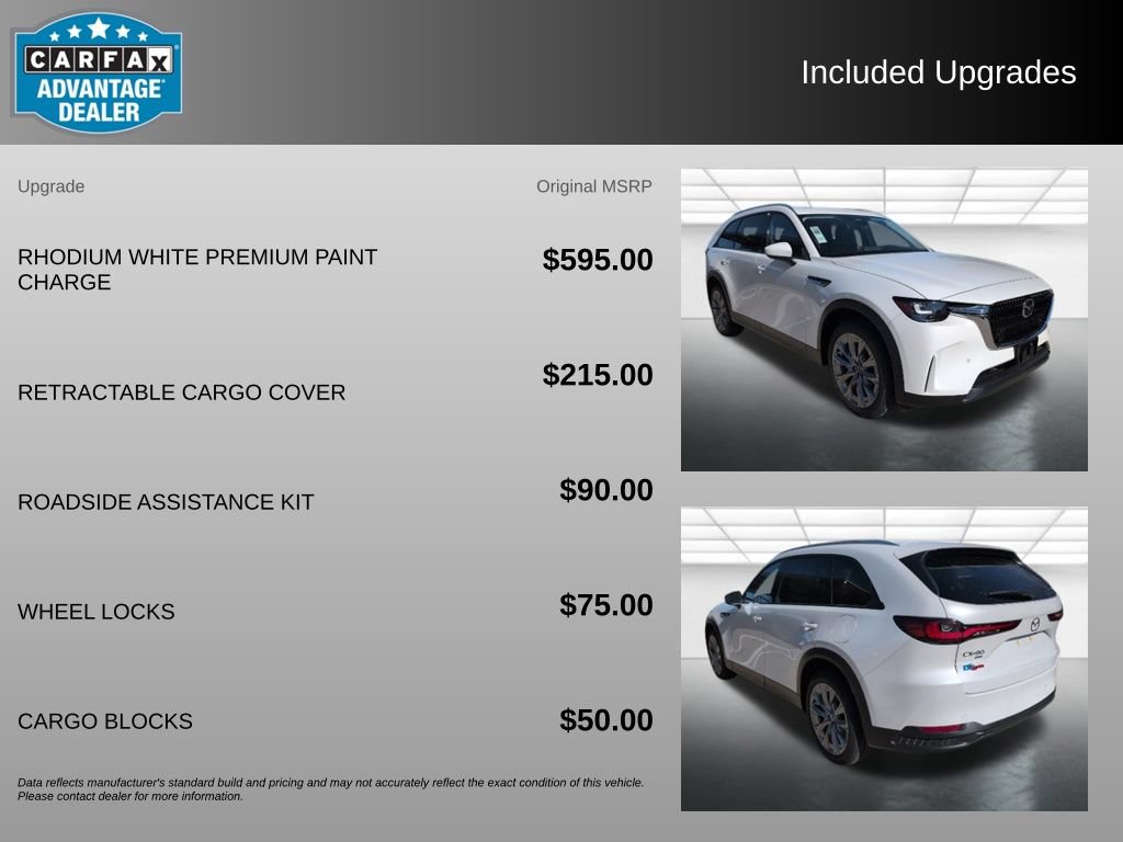 Certified 2026 MAZDA CX-90 Plug-In Hybrid w/ Preferred AWD/4WD image 3