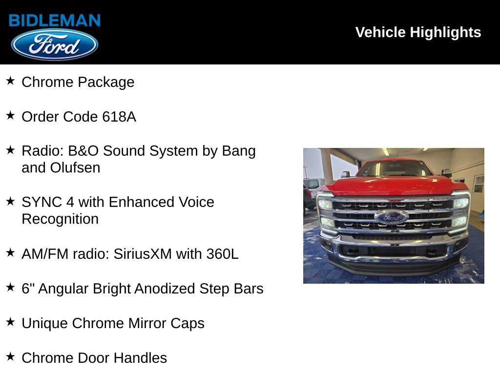 Used 2025 Ford F350 Lariat w/ Chrome Package image 8