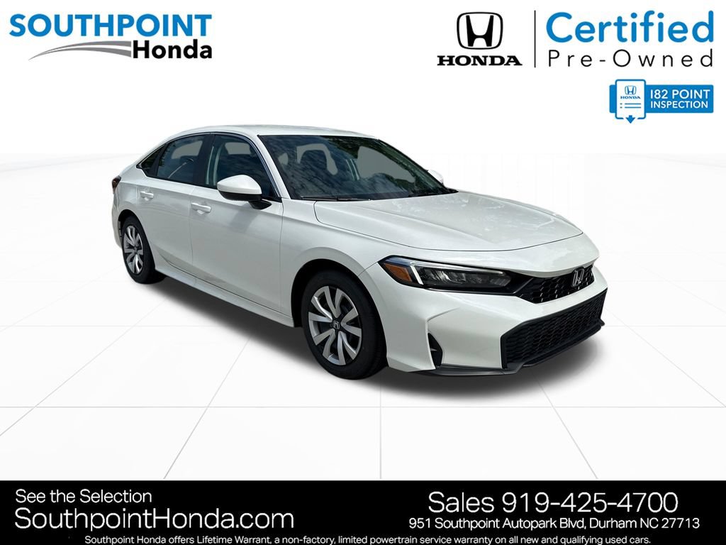 Certified 2026 Honda Civic LX