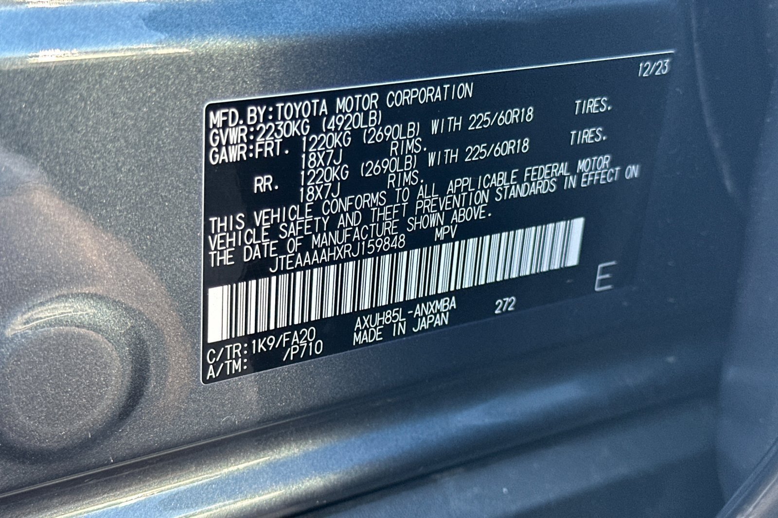 Used 2024 Toyota Venza LE AWD/4WD image 29