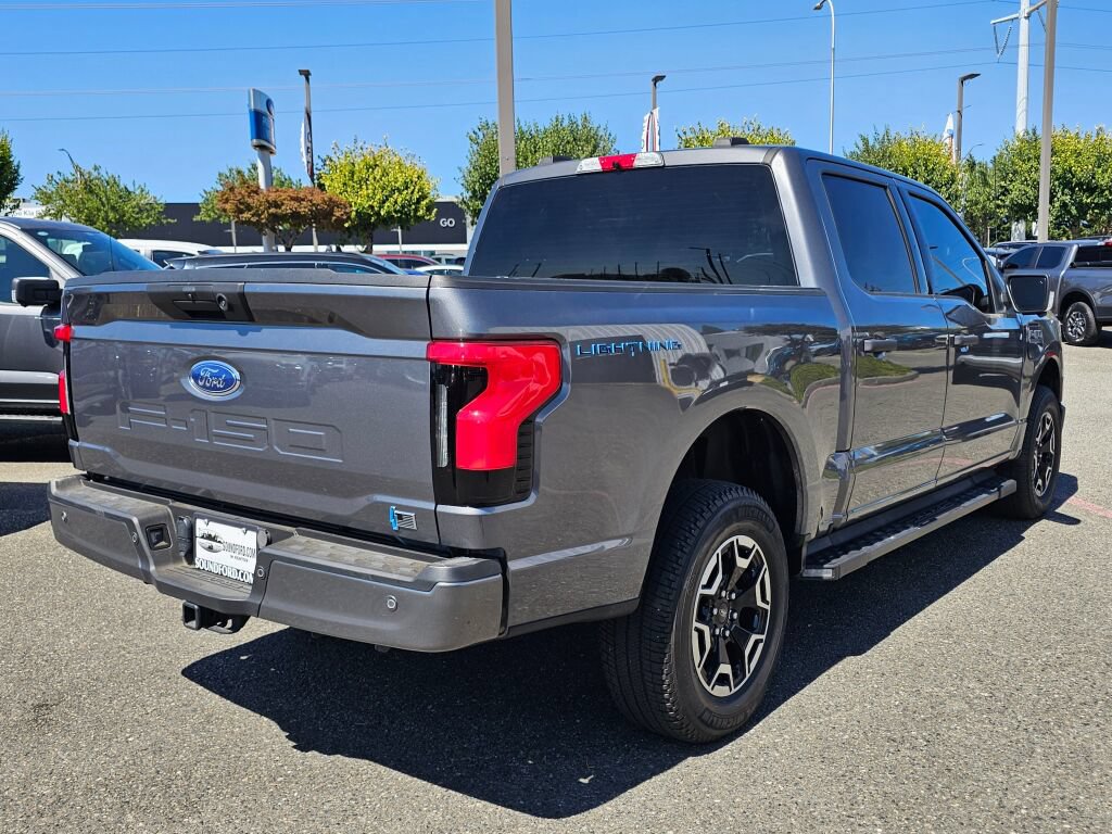 Certified 2023 Ford F150 Lightning XLT w/ Tow Technology Package AWD/4WD image 5