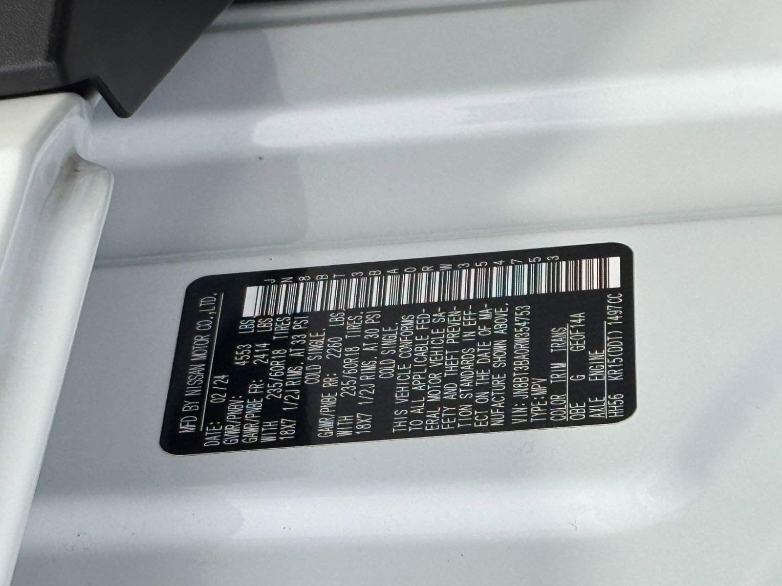 Used 2024 Nissan Rogue SV image 40