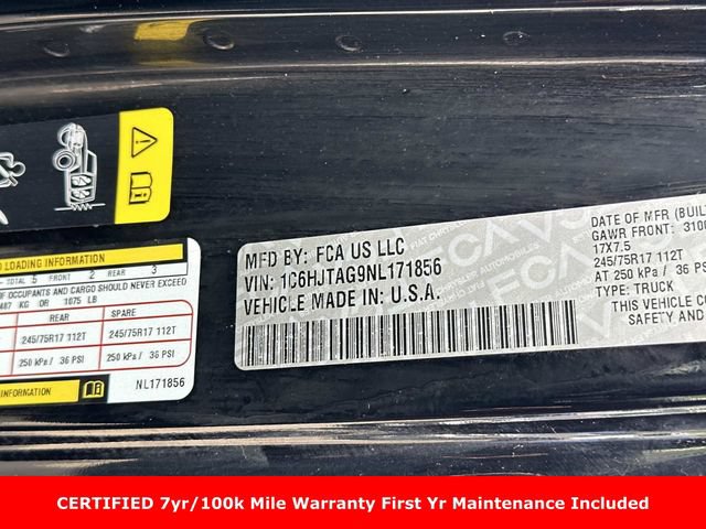 Used 2022 Jeep Gladiator Sport AWD/4WD image 32
