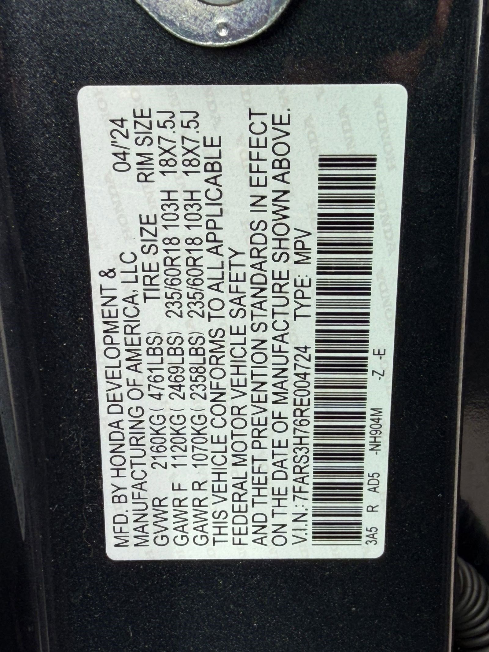 Used 2024 Honda CR-V EX-L image 24