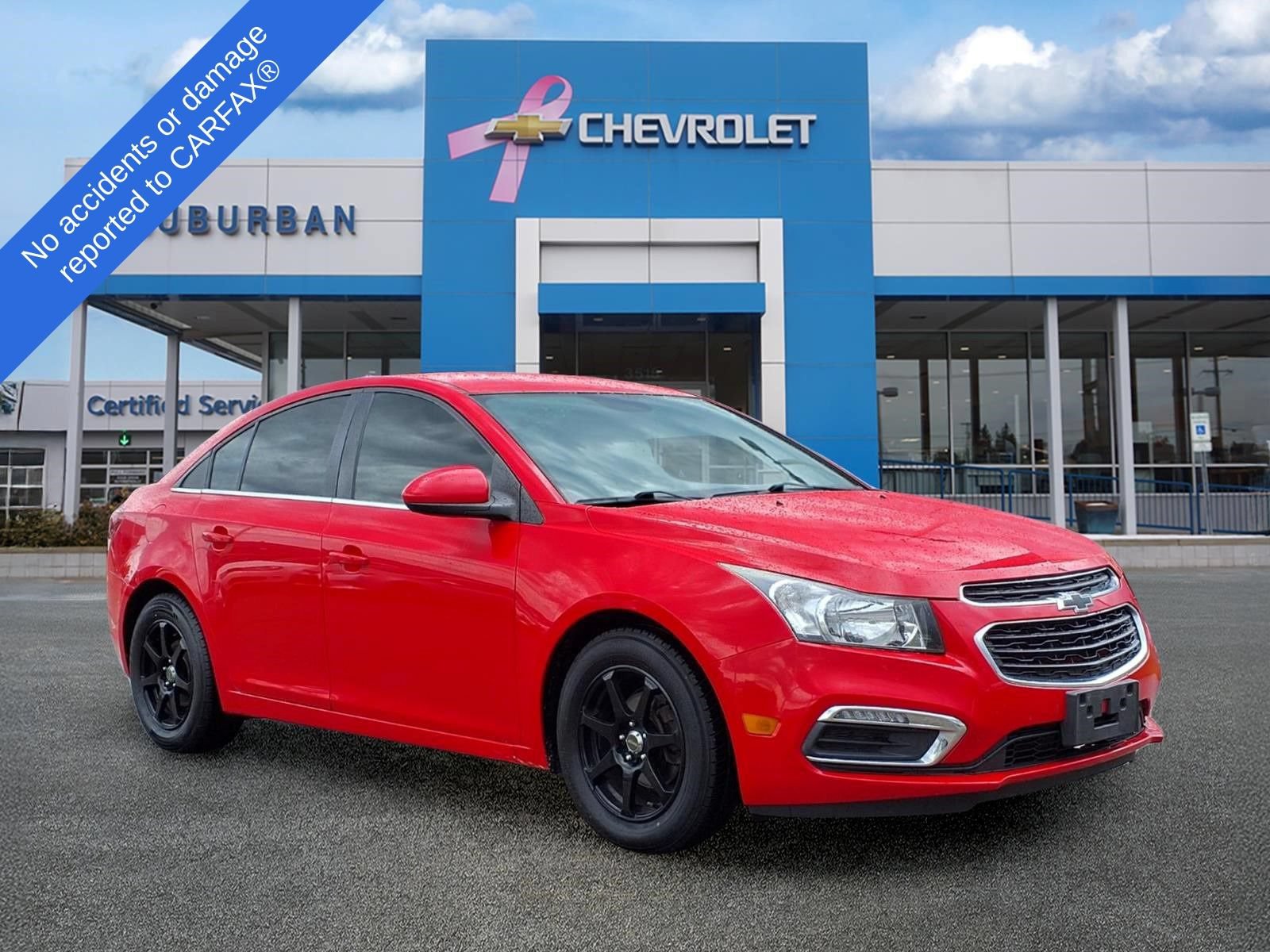 Used 2015 Chevrolet Cruze LT w/ Technology Package FWD image 3