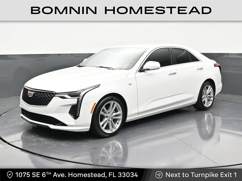 Certified 2023 Cadillac CT4 Luxury RWD image 1