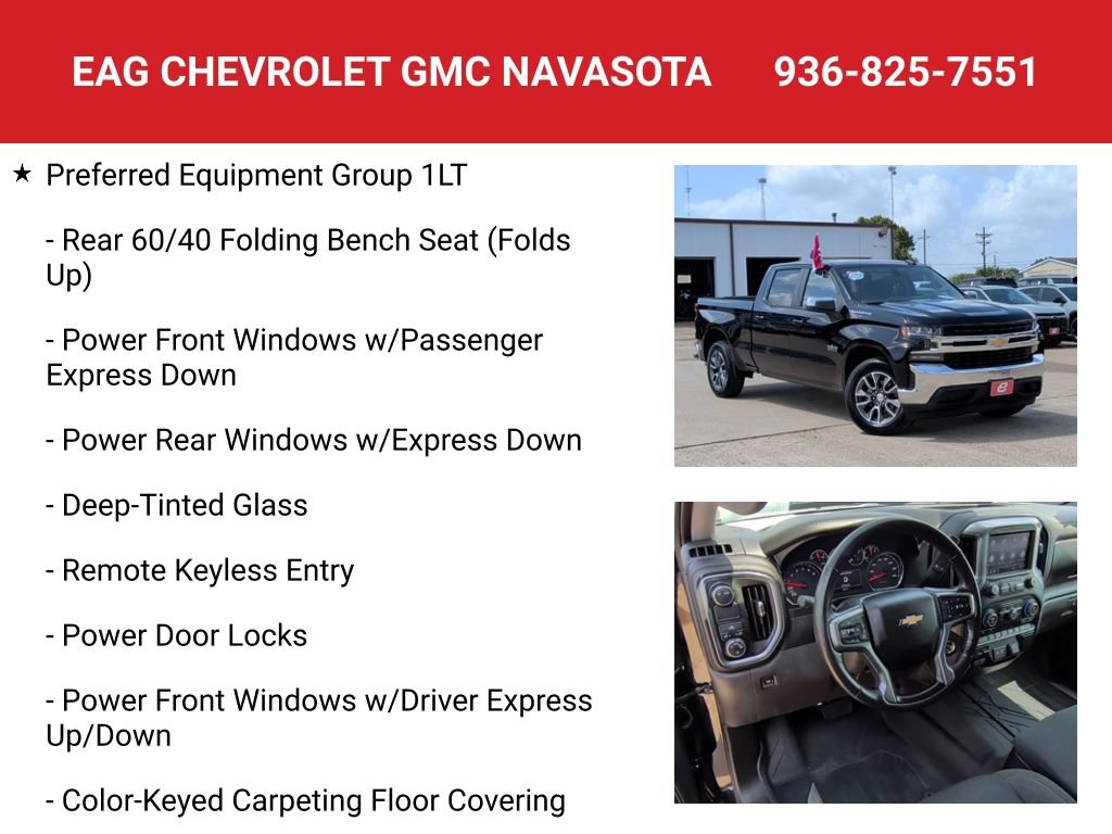 Used 2020 Chevrolet Silverado 1500 LT w/ Texas Edition RWD image 8
