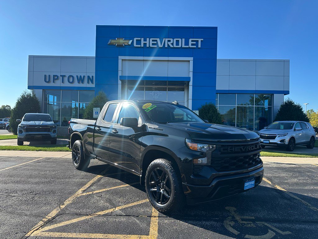 Certified 2023 Chevrolet Silverado 1500 Custom w/ LPO, Dark Essentials Package image 1