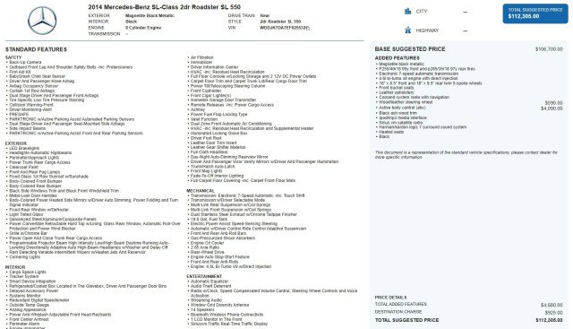 Used 2014 Mercedes-Benz SL 550 image 76