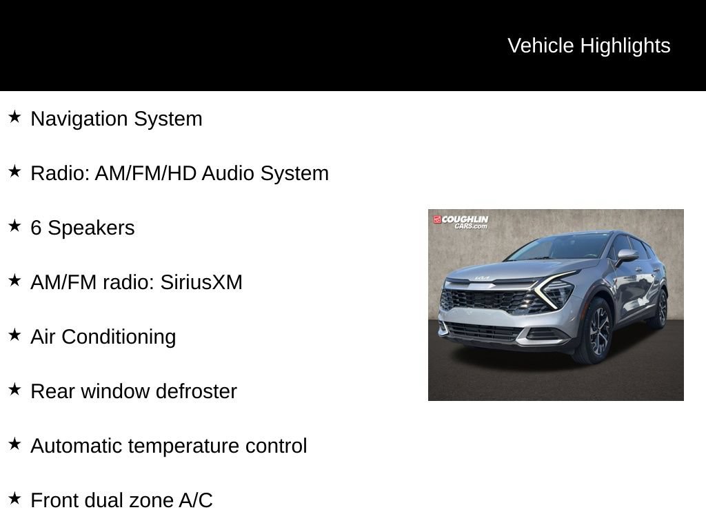 Used 2024 Kia Sportage EX FWD image 2