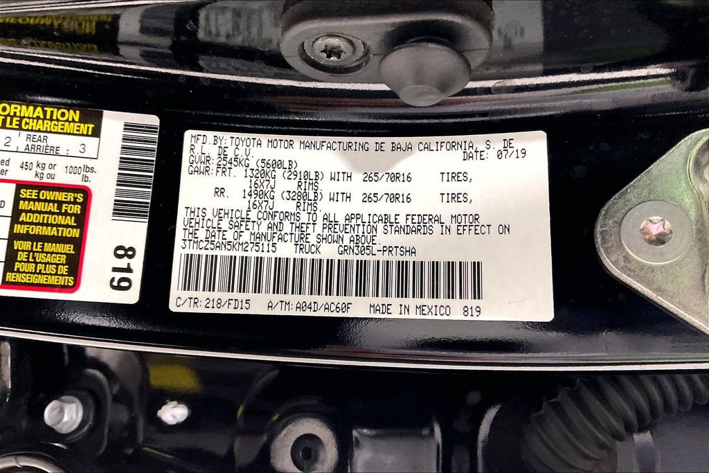 Used 2019 Toyota Tacoma TRD Off-Road image 42