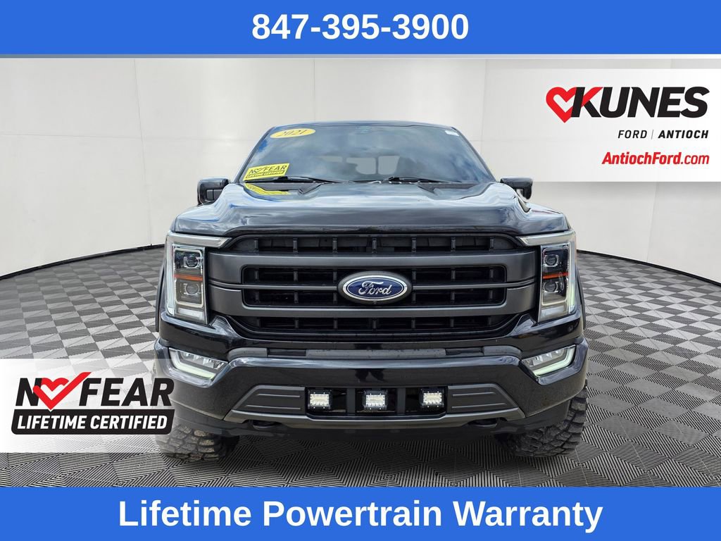 Used 2021 Ford F150 Lariat w/ Equipment Group 502A High AWD/4WD image 2